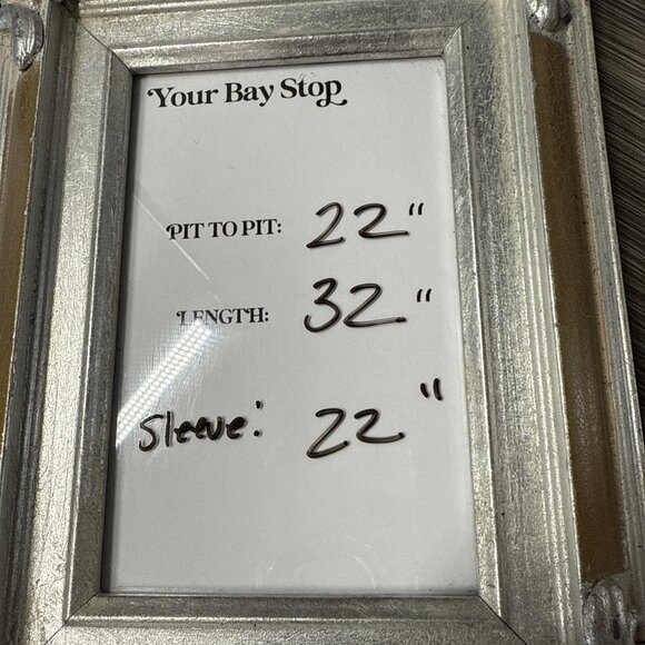 Chicos Women's Thick Long Cardigan Medium Brown Animal Print Open Fringe Boho - Picture 5 of 6